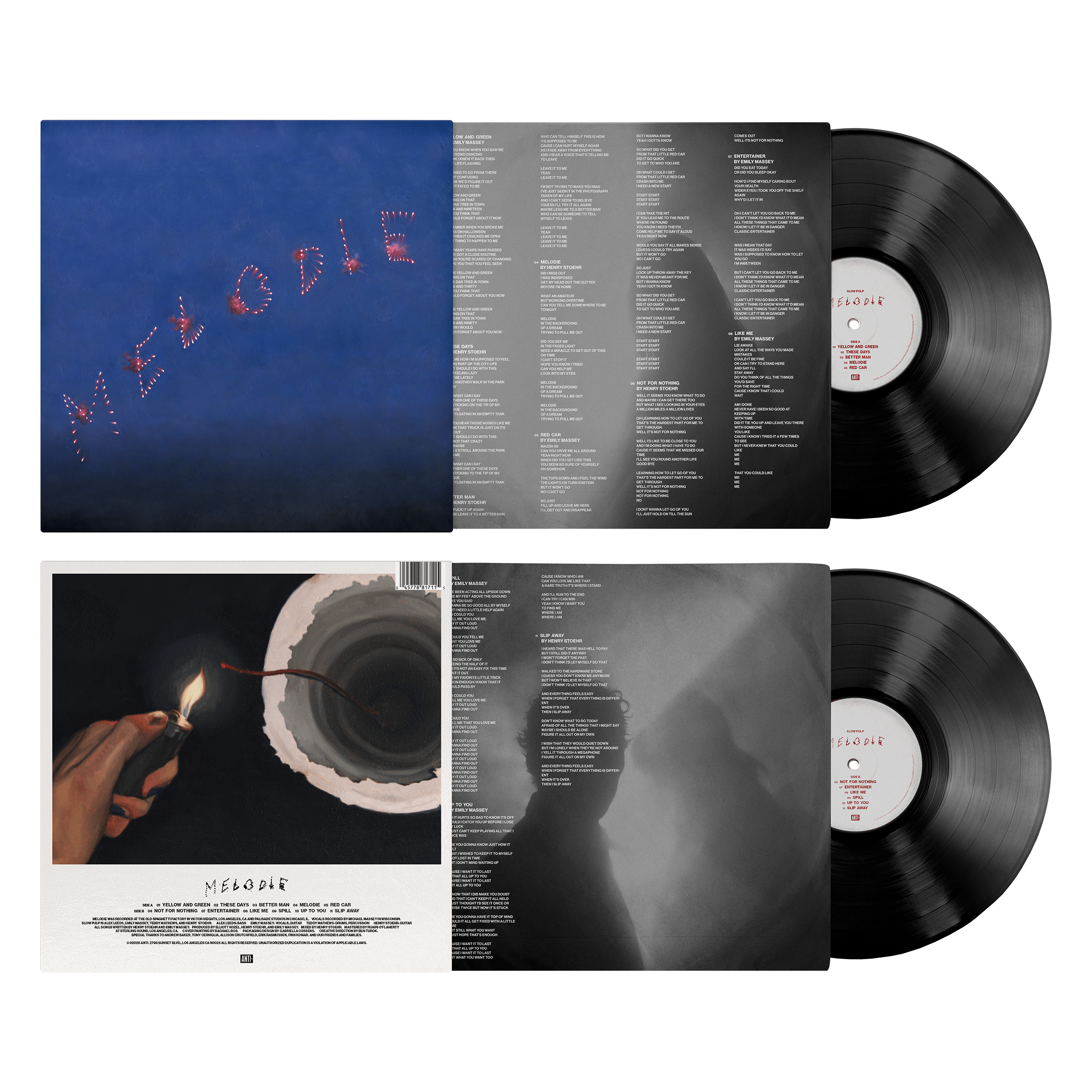 (Black) Melodie Vinyl LP